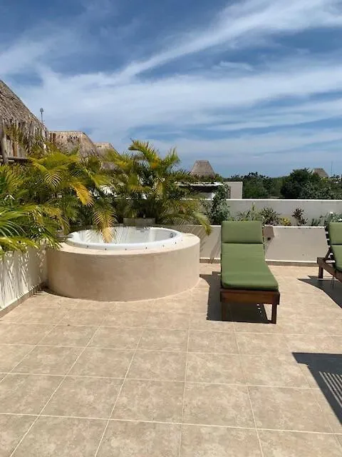 Spacious Penthouse With Private Rooftop & Jacuzzi Tulum 0*,  Mexico