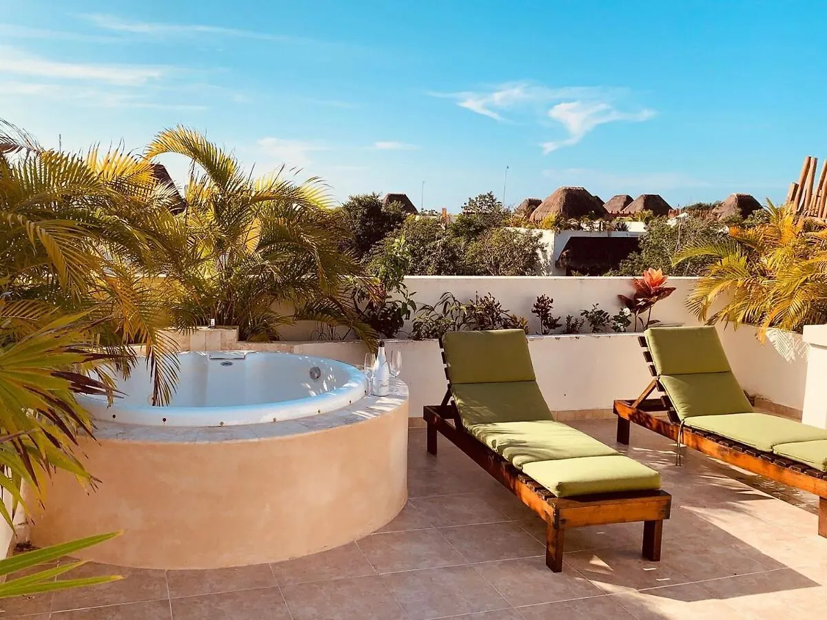 Spacious Penthouse With Private Rooftop & Jacuzzi Tulum